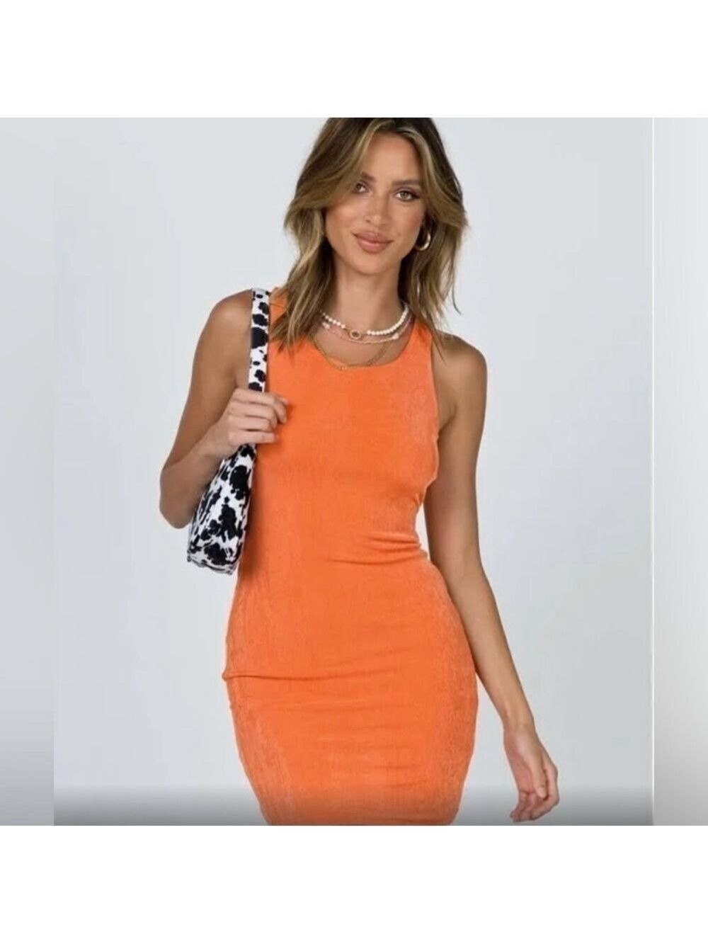 NWT Lioness Everlast Orange Mini Dress - Size 4